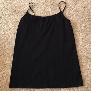 Black stretchy nikibiki tank top